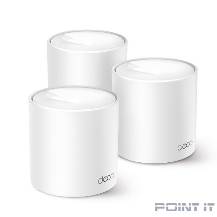 TP-Link Deco X10(3-pack) AX1500 Домашняя Mesh Wi-Fi система
