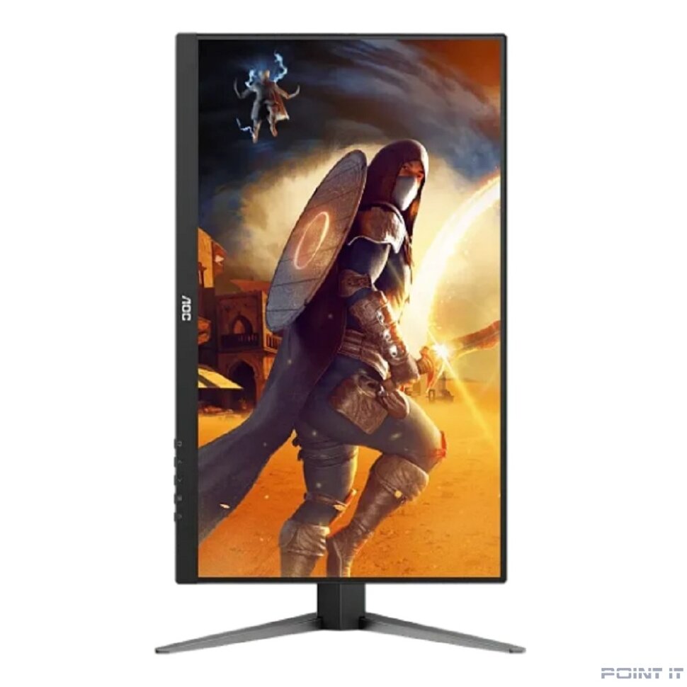 Монитор LCD AOC 27" Q27G4/D Black-Red с поворотом экрана {IPS 2560x1440 200Hz 0.3ms 178/178 450cd HDMI2.0 DisplayPort1.4)
