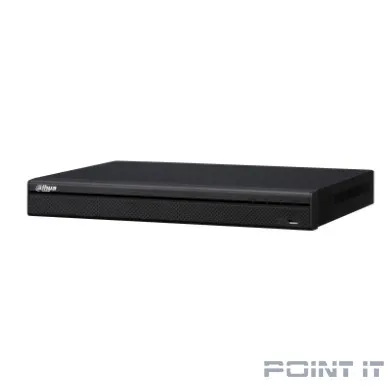 DAHUA DHI-NVR4208-4KS2/L 8-канальный IP-видеорегистратор 4K и H.265+, входящий поток до 128Мбит/с, 2 SATA III до 8Тбайт