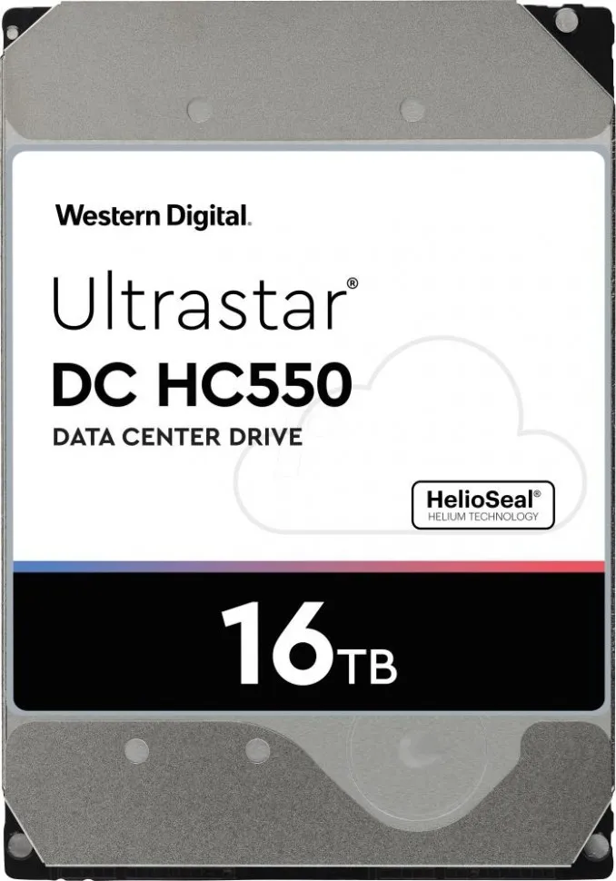 Жесткий диск SATA 16TB 7200RPM 6GB/S 512MB DC HC550 WUH721816ALE6L4_0F38462 WD
