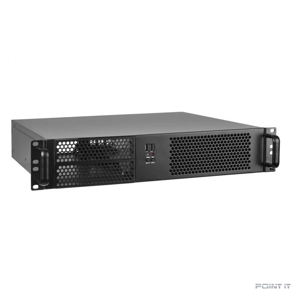 Exegate EX264959RUS Серверный корпус Exegate Pro 2U390-04 <RM 19", высота 2U, глубина 390, БП 600ADS, USB>