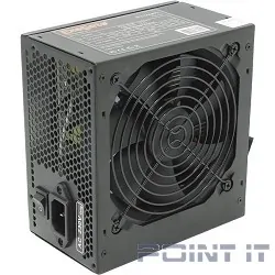 Exegate EX221641RUS Блок питания 500W ATX-500PPX RTL, black, active PFC, 12cm, 20+4pin/4pin/PCI-E/4*IDE/5*SATA