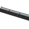 Патч-панель UTP, 19", 48 портов RJ45, cat.5е, 1U, Krone Type, компактная, "L" Акция т/к