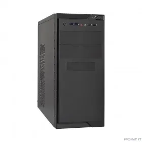 Exegate EX283234RUS Корпус Minitower ExeGate MA-372UX Black, mATX &lt;без БП&gt; 2*USB+2*USB3.0, Audio