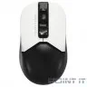 A-4Tech Мышь Fstyler FB12 черный/белый оптическая (1200dpi) беспроводная BT/Radio USB (3but) [1595332]