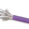 Кабель U/UTP4 cat.6 NETKO /4 пары 23 AWG BC / 305м /  с крестовиной / нг(А)-HF LSZH - малодымный, не содержащий галогенов; фиолетовый; одножильный