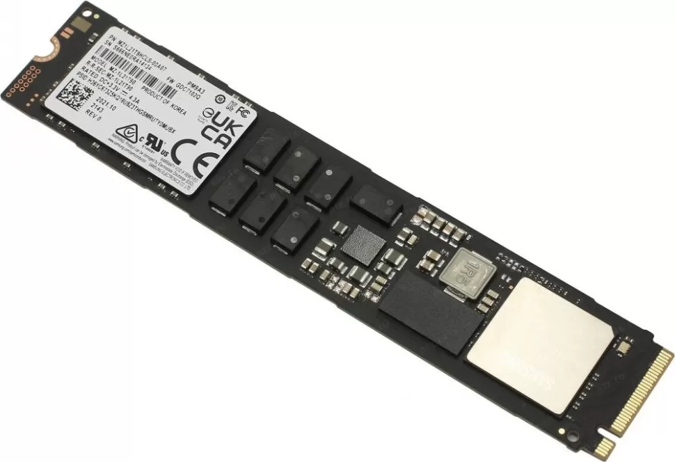 SSD жесткий диск M.2 1.92TB PM9A3 MZ1L21T9HCLS-00A07 SAMSUNG