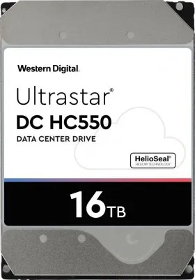 Жесткий диск SATA 16TB 7200RPM 6GB/S 512MB DC HC550 WUH721816ALE6L4_0F38466 WD