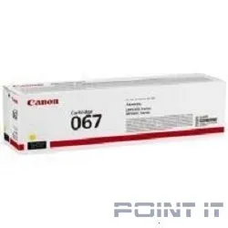 Canon Cartridge 067Y 5099C002 тонер-картридж для i-SENSYS LBP631CW LBP631, LBP633Cdw LBP633, MF651Cw MF651, MF655Cdw MF655, MF657Cdw MF657, Yellow
