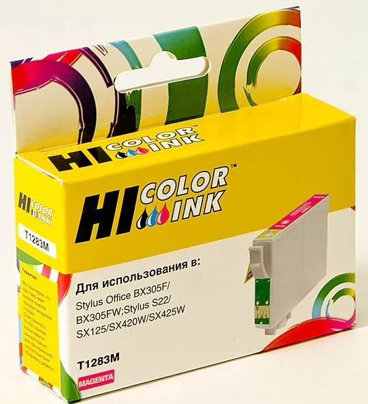 Картридж Hi-Black (HB-T1283) для Epson Stylus S22/SX125/SX420W/SX425W/BX305F, M