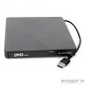 USB 3.0 Gembird DVD-USB-03 пластик, черный