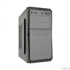 Exegate EX284027RUS Корпус Minitower BA-202 Black, mATX, &lt;без БП&gt;, 2*USB, Audio