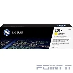 HP CF402X Картридж, Yellow {LaserJet Pro M252n/M252dw.(2300 стр.)}