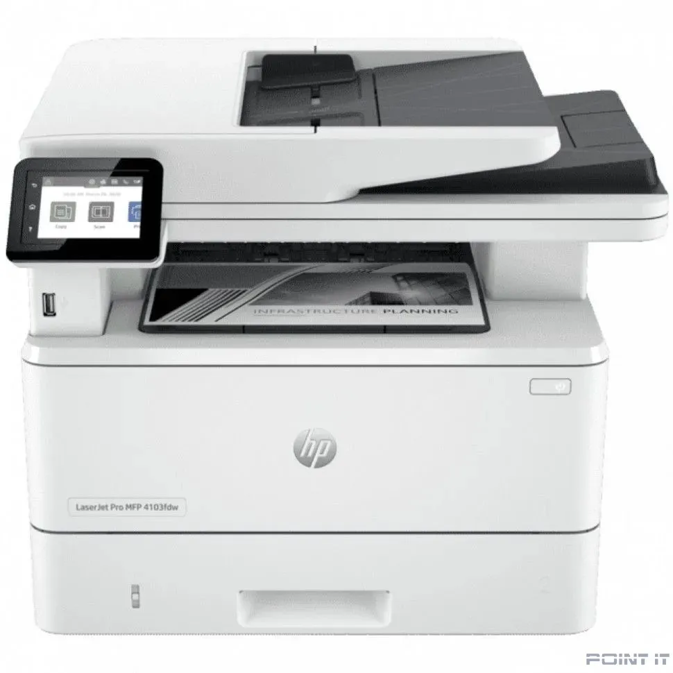 МФУ (принтер, сканер, копир, факс) LJ PRO 4103FDW 2Z629A HP