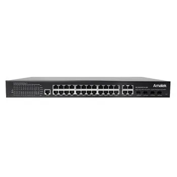 AN-SGM28P24-400 - 28-портовый гигабитный управляемый L2 коммутатор с PoE до 400Вт