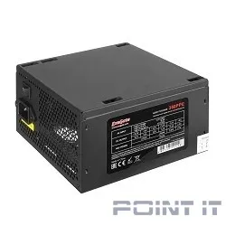 Exegate EX260640RUS Блок питания 450W Exegate 450PPE, ATX, black, APFC, 12cm, 24p+(4+4)p, PCI-E, 3*IDE, 5*SATA, FDD