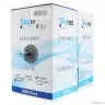 SkyNet Кабель Premium UTP indoor 2x2x0,51, медный, FLUKE TEST, кат.5e, однож., 305 м, box, серый