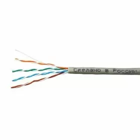 Кабель Skynet Standard UTP4 cat.5е, одножильный, 305м, Cu, Проходит Fluke тест, серый