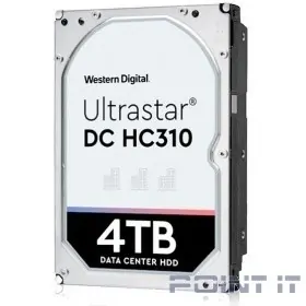 4Tb WD Ultrastar DC HC310 (HUS726T4TAL5204) {SAS 12Gb/s, 7200 rpm, 256mb buffer, 512E SE, 3.5"} [0B36048]