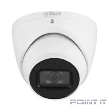 DAHUA DH-IPC-HDW3441EMP-S-0360B-S2 Уличная турельная IP-видеокамера с ИИ 4Мп, 1/3” CMOS, объектив 3.6мм, видеоаналитика, ИК-подсветка до 50м, IP67, корпус: металл