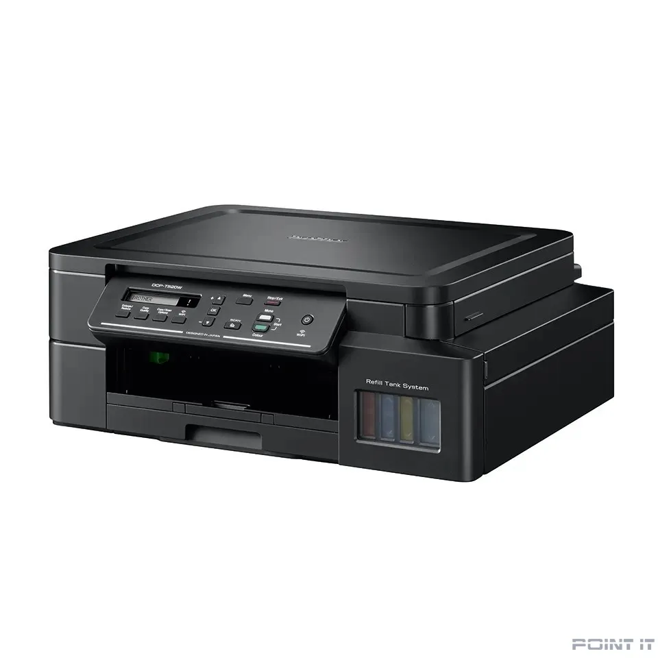 Brother DCP-T520W МФУ, А4, цветной струйный, 17/9,5 стр/мин, 128Мб, WiFi, старт.картриджи 2xBK,1xCMY (DCPT520WR1)