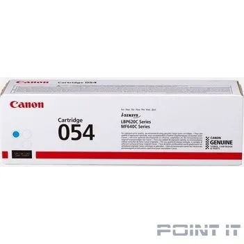 Canon Cartridge 054 HC 3027C002 Тонер-картридж для Canon i-sensys MF645Cx/MF643Cdw/MF641Cw, LBP621/623 (2300 стр.) голубой (GR)