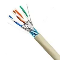 Кабель SF/UTP4 cat.5e NETKO /4 пары 24 AWG BC / одножильный / экранированный + оплетка / 305м &quot;СКС&quot;, FLUKE TEST