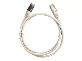 Патч-корд Technolink FTP4 cat.5е, 1.0м, BC, серый, литой коннектор