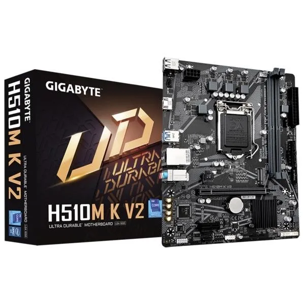 Материнская плата Q470 S1200 MATX H510M K V2 2.0 GIGABYTE