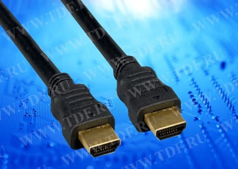 Шнур аудио-видео HDMI-HDMI 1.4 цвет: золото (2, 0м)