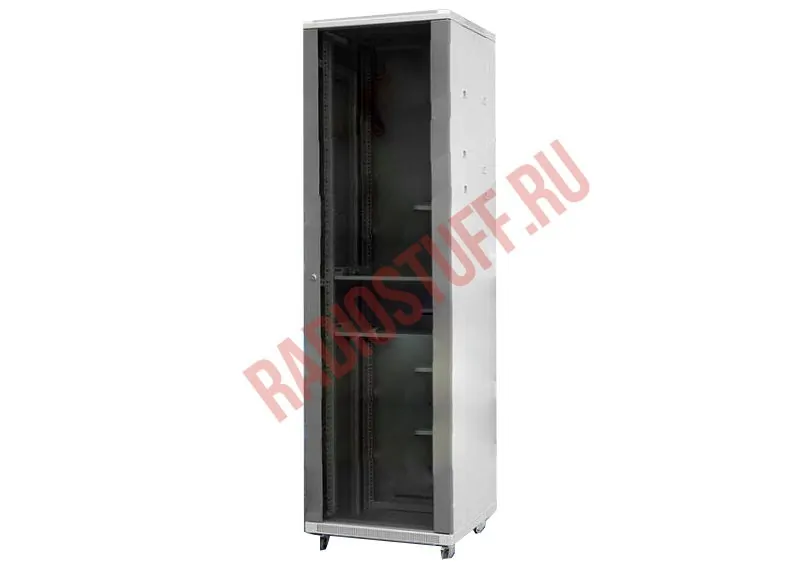 Шкаф напольный 22U серия Т2(А2) (600х600х1166), серый, разобранный