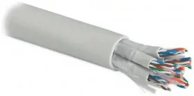 Кабель Cabletech UTP25 cat.3, 305м, 0,45мм, CCA, серый РАСПРОДАЖА