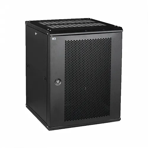 ITK Шкаф LINEA W 12U 600x450 мм дверь перфорированная, RAL9005