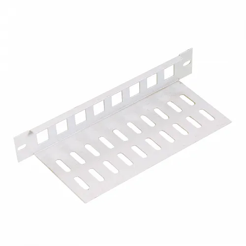 Патч-панель 10” для 8 модулей RJ-45, keystone