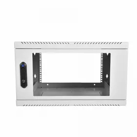  					Шкаф  телекоммуникационный настенный 12U (600x480) дверь стекло				 