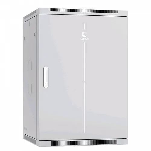 Шкаф телекоммуникационный настенный 19 18U 600x450x901mm (ШхГхВ) дверь металл