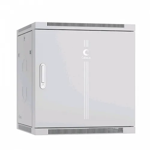Шкаф телекоммуникационный настенный 19 12U 600x450x635mm (ШхГхВ) дверь металл