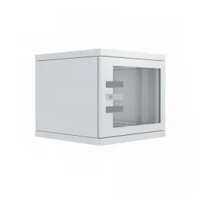  					Шкаф настенный 19-дюймовый (19), серия Z-BOX, 10U, 543x600х600мм (ВхШхГ), со стеклянной дверью, с открывающимися стенками, без наклеек на дверях, цве				 