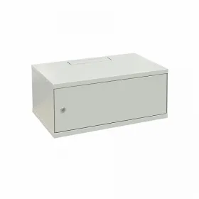  					Шкаф настенный 19-дюймовый (19), серия SJK, 10U, 497х515x300, стальная дверь, без задней панели, цвет серый (RAL 7035)				 