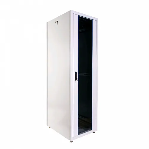 Шкаф телекоммуникационный напольный ЭКОНОМ 42U (600 × 800) дверь перфорированная 2 шт.