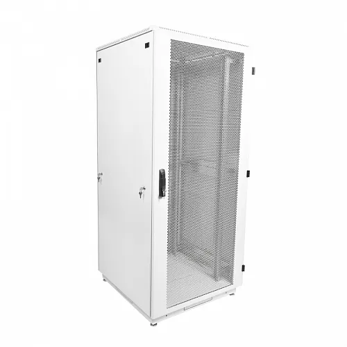 Шкаф телекоммуникационный напольный 38U (800x800) дверь перфорированная