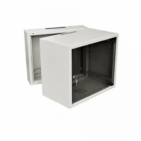  					Шкаф настенный 19-дюймовый (19), серии SD2, 18U, 871x600х500, двухсекционный, со стеклянной дверью, цвет серый (RAL 7035) (SD-118) (собранный)				 