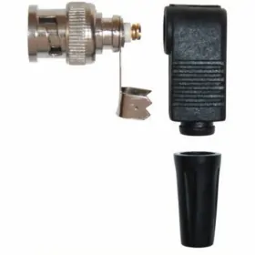 Коннектор BNC-7101B угловой, пластик, медь, Netko