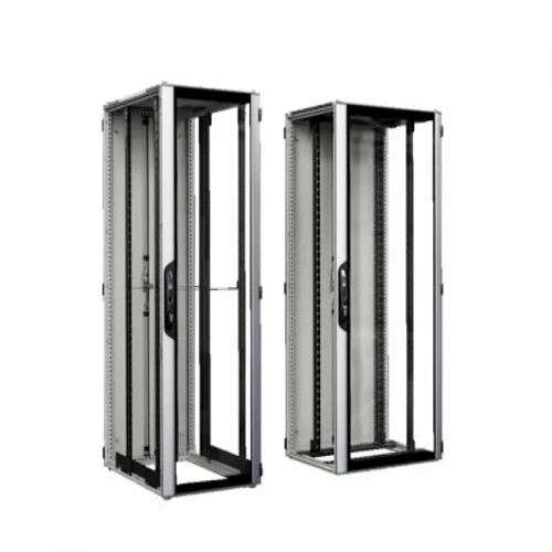 VX IT Шкаф 600x2000x1000 42U standard обзорная и глухая двери 19 профили спереди/сзади