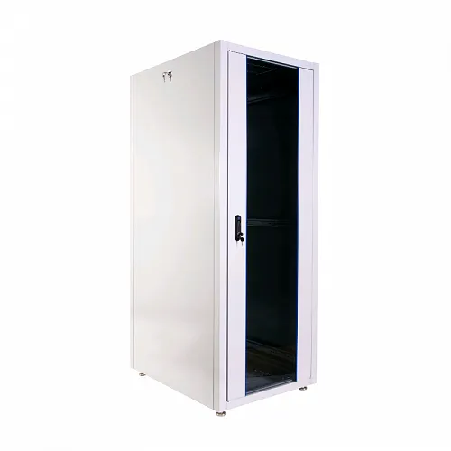 Шкаф телекоммуникационный напольный ЭКОНОМ 42U (800 × 800) дверь перфорированная 2 шт.