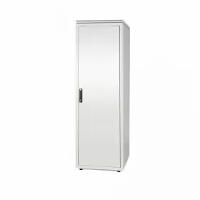  					Шкаф напольный 19, SZBD, 45U, 2096x600х600мм (ВхШхГ), стальная дверь, ручка с замком с трехточечной фиксацией, цвет серый (RAL 70				 