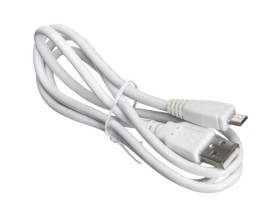 Кабель шт.USB A - шт.micro USB 2.0 (1м), белый, NETKO Optima 