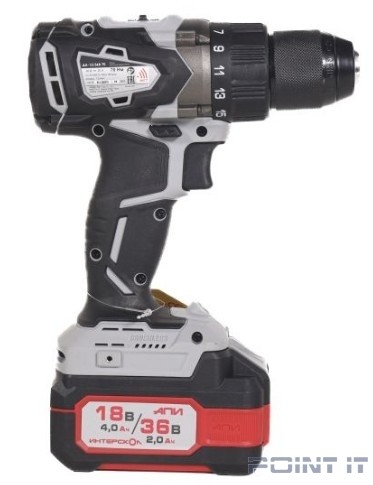Дрель-шуруповерт аккумуляторная DA-13/36V 70 INTERSKOL
