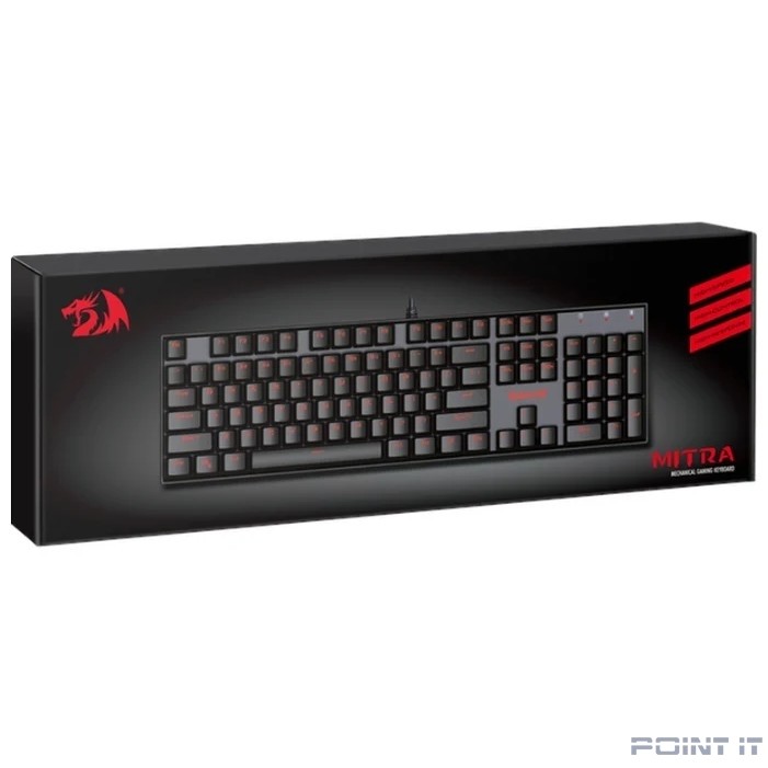Redragon Клавиатура Mitra RU [75015] {Механическая, RGB, Full Anti-Ghosting}