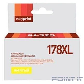 Easyprint CB325HE Картридж №178XL для HP Deskjet 3070A/Photosmart 5510/6510/C8583, желтый, с чипом